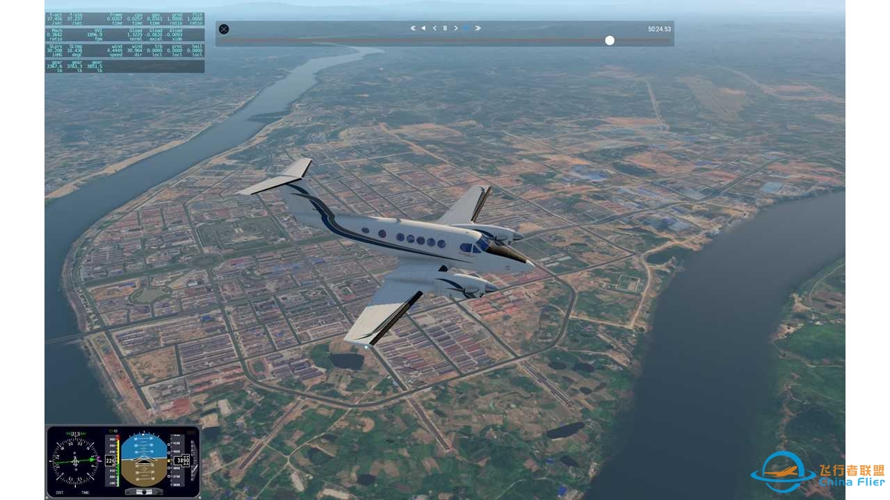 通用机场第三站，赣州黄金机场ZSGZ to 衡阳南岳机场ZGHY-4655 