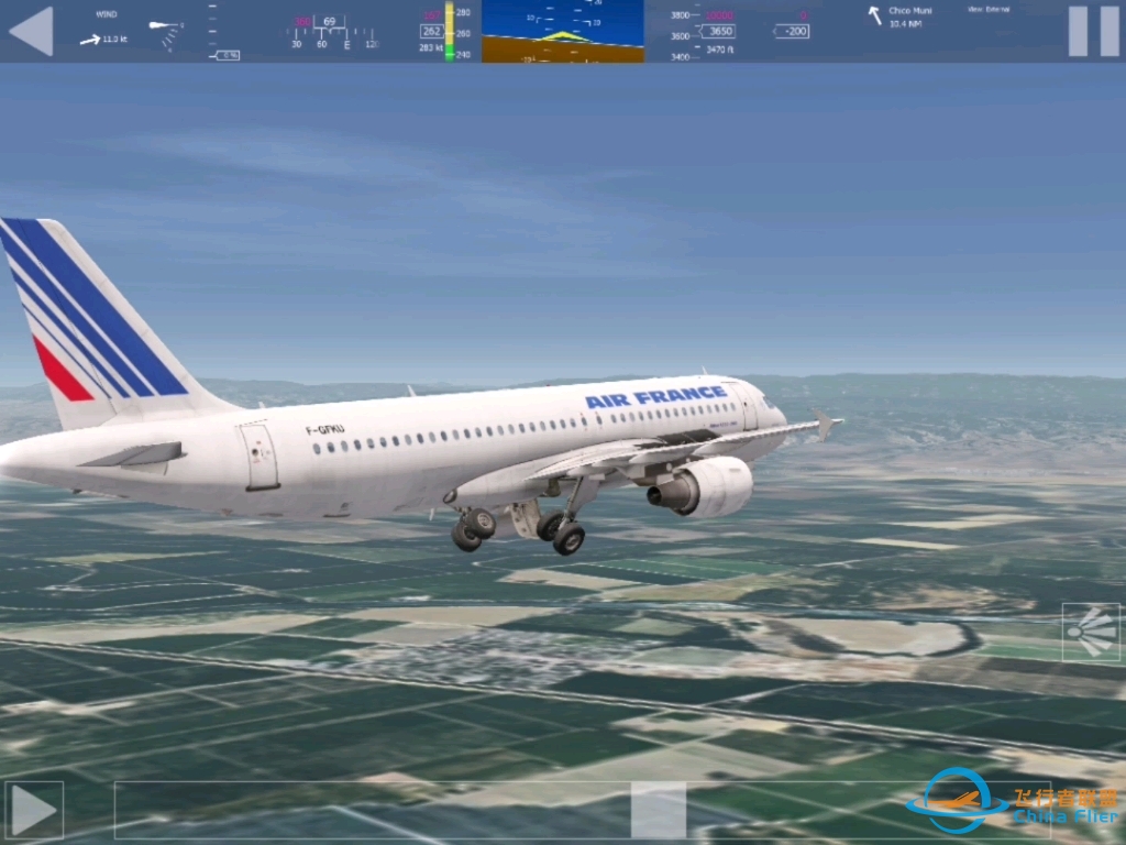 【Aerofly FS 2 FLIGHT SIMULATOR】模拟法航296+低空通场 （最符合条件的机场）-9466 
