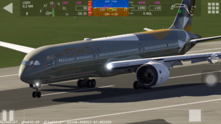 【Aerofly fs2022】极限平飘？能量管理大师？这787太难操控了-7438 