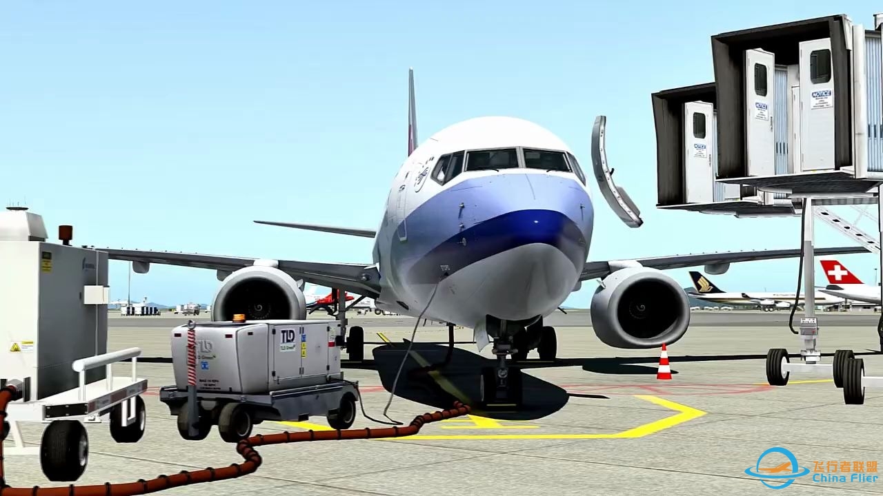 【X-Plane 11】Zibo737中华航空|目视飞行致敬香港启德-566 