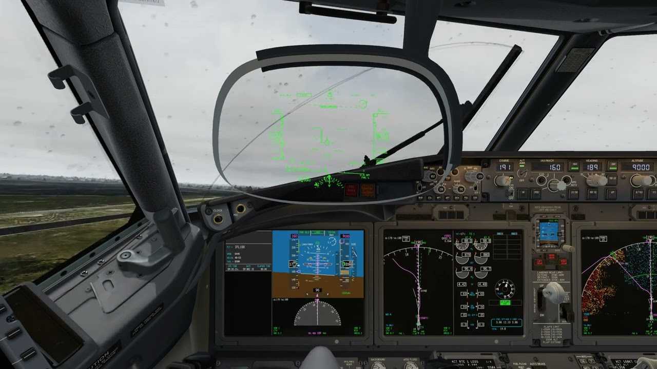 全网首转？iFly 737 MAX Prepar3D v5 - Rain Effect Preview-3135 