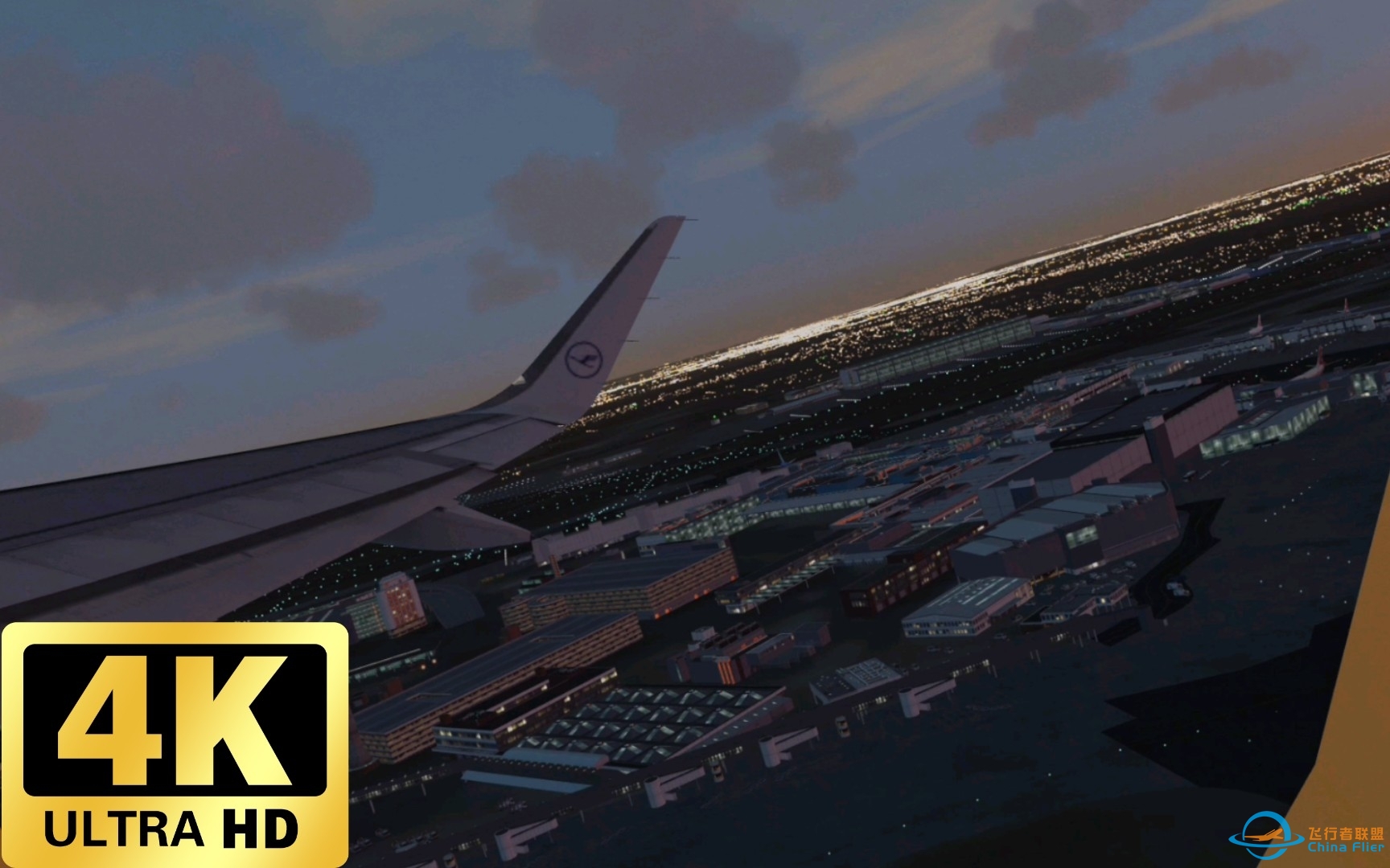 【非官方/玩家自制DLC】移动端最强夜景不过分吧！欧洲超广夜景——Aerofly FS 2021Pro/2022全欧洲夜景+滑行道灯DLCV2.3.1即将发售！-915 