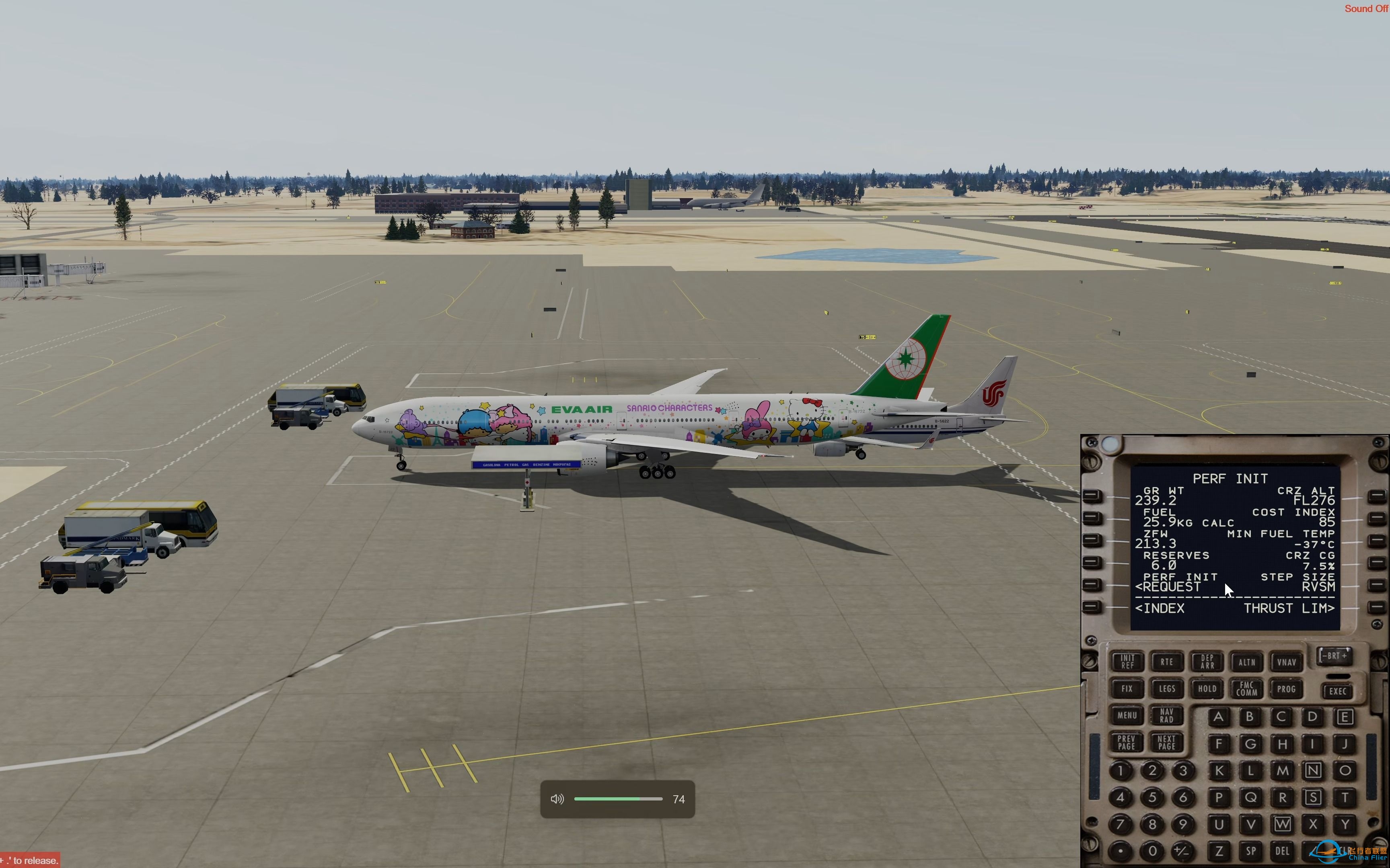 CFR连飞 西安-贵阳 2022-Dec-24 B777-300ER 飞行模拟-7067 