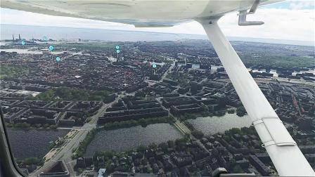 丹麦首都哥本哈根游-|风景篇十二|msfs2020 discovery flight-7575 