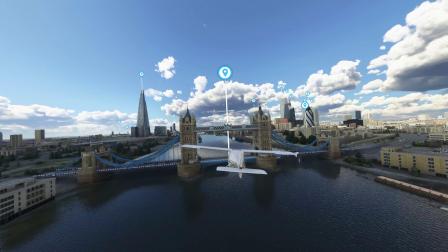 伦敦 上空的鹰-（风光篇十）--MSFS2020 DISCOVERY FIiGHT-497 