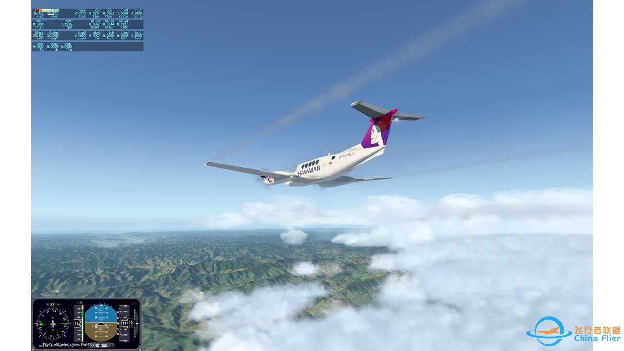 通用机场第八站，广西河池金城机场ZGHC to 百色巴马机场ZGBS-7664 