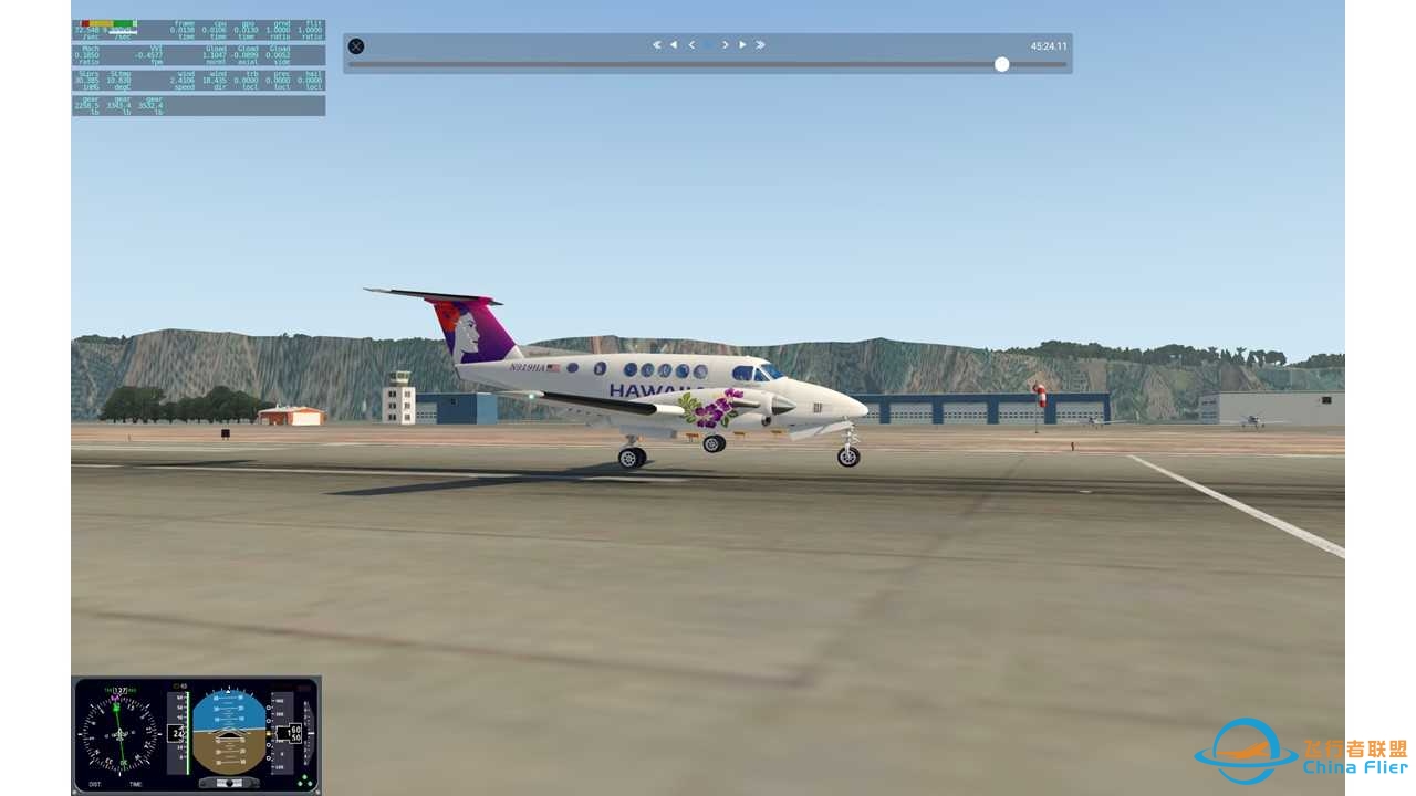 通用机场第八站，广西河池金城机场ZGHC to 百色巴马机场ZGBS-3765 