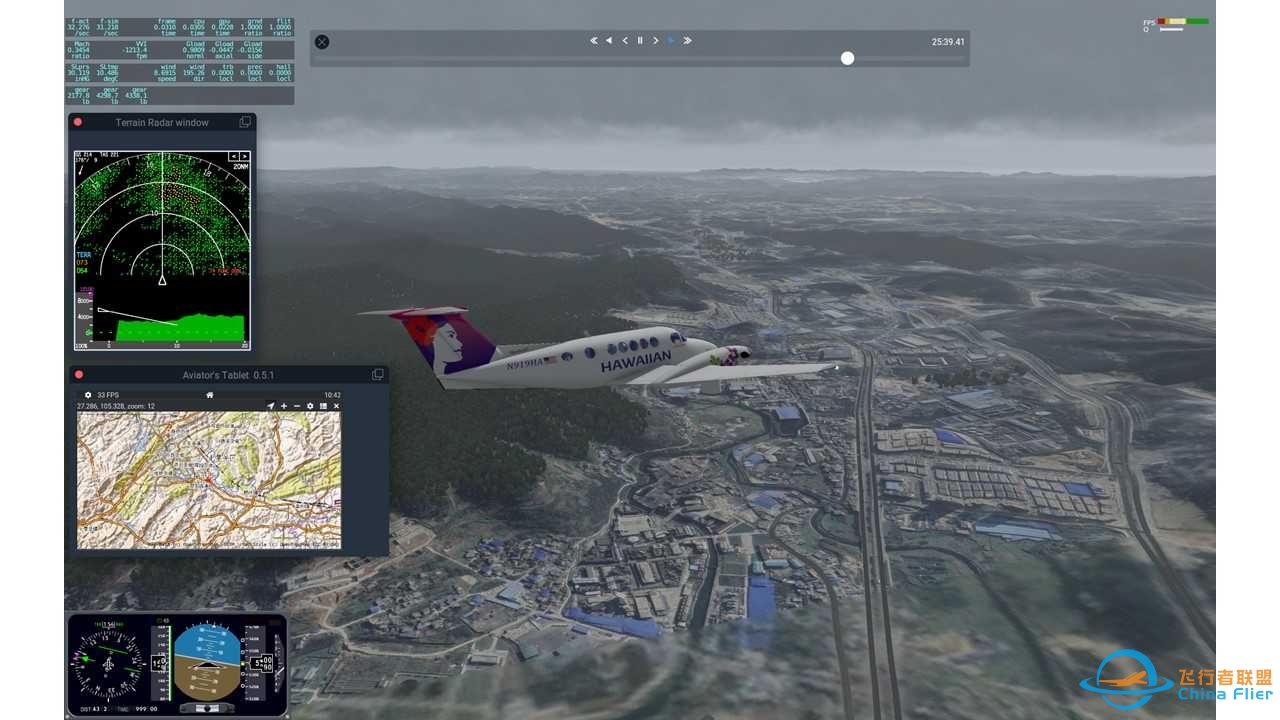 通用机场第十二站,六盘水月照机场ZUPS to 毕节飞雄机场ZUBJ-4673 