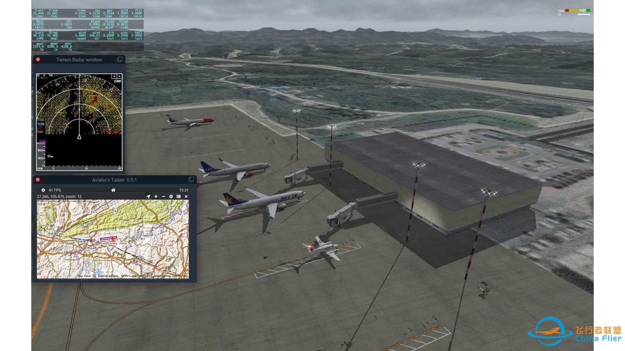 通用机场第十二站,六盘水月照机场ZUPS to 毕节飞雄机场ZUBJ-7836 