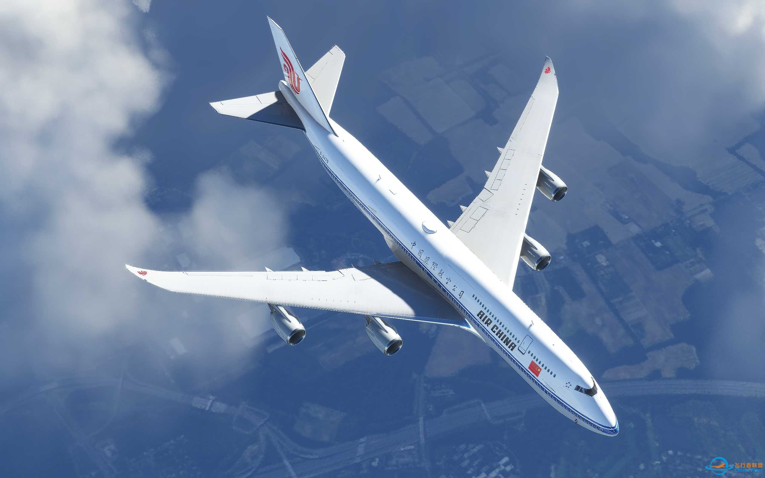 空中女皇国航747-9908 