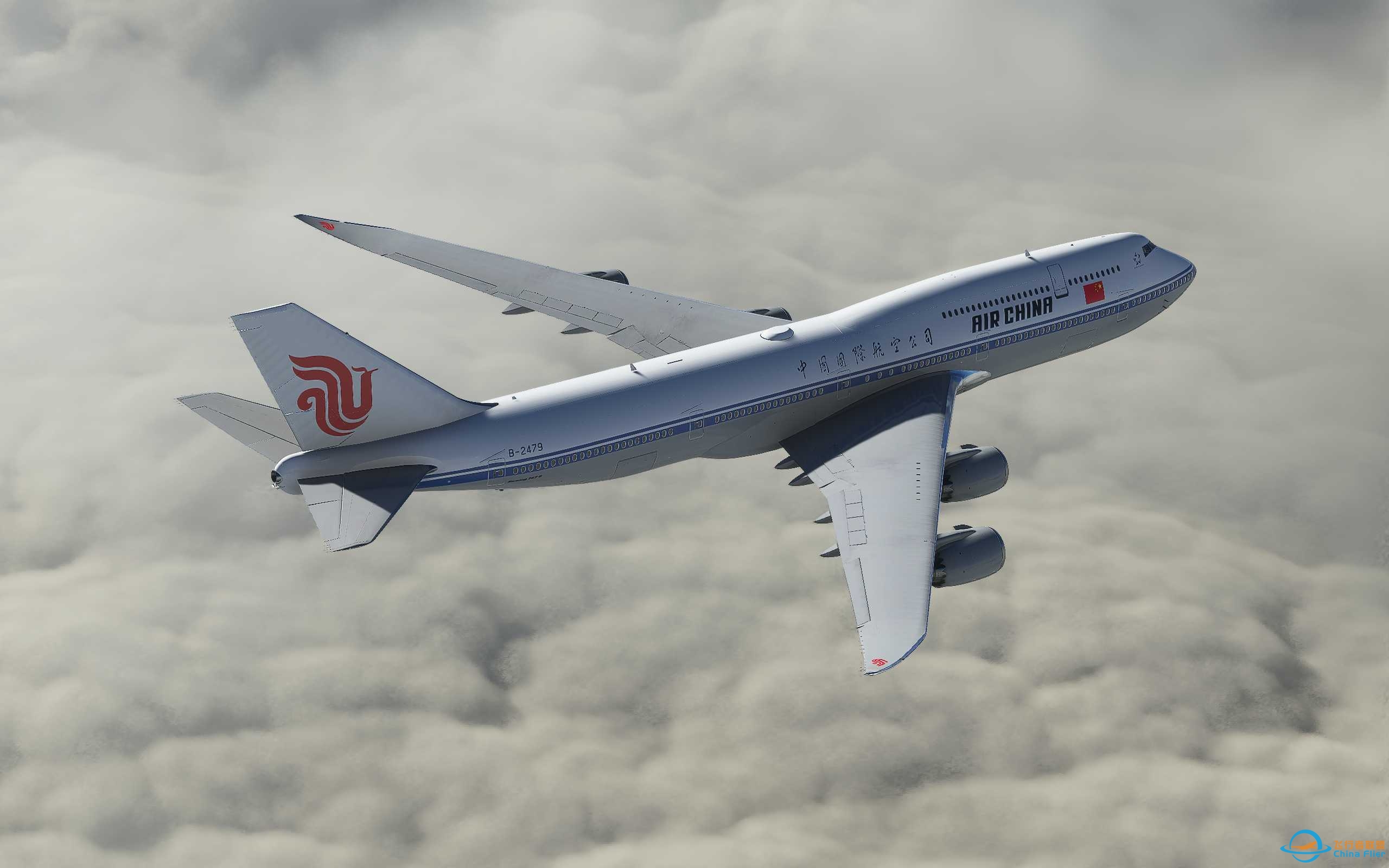 空中女皇国航747-5998 