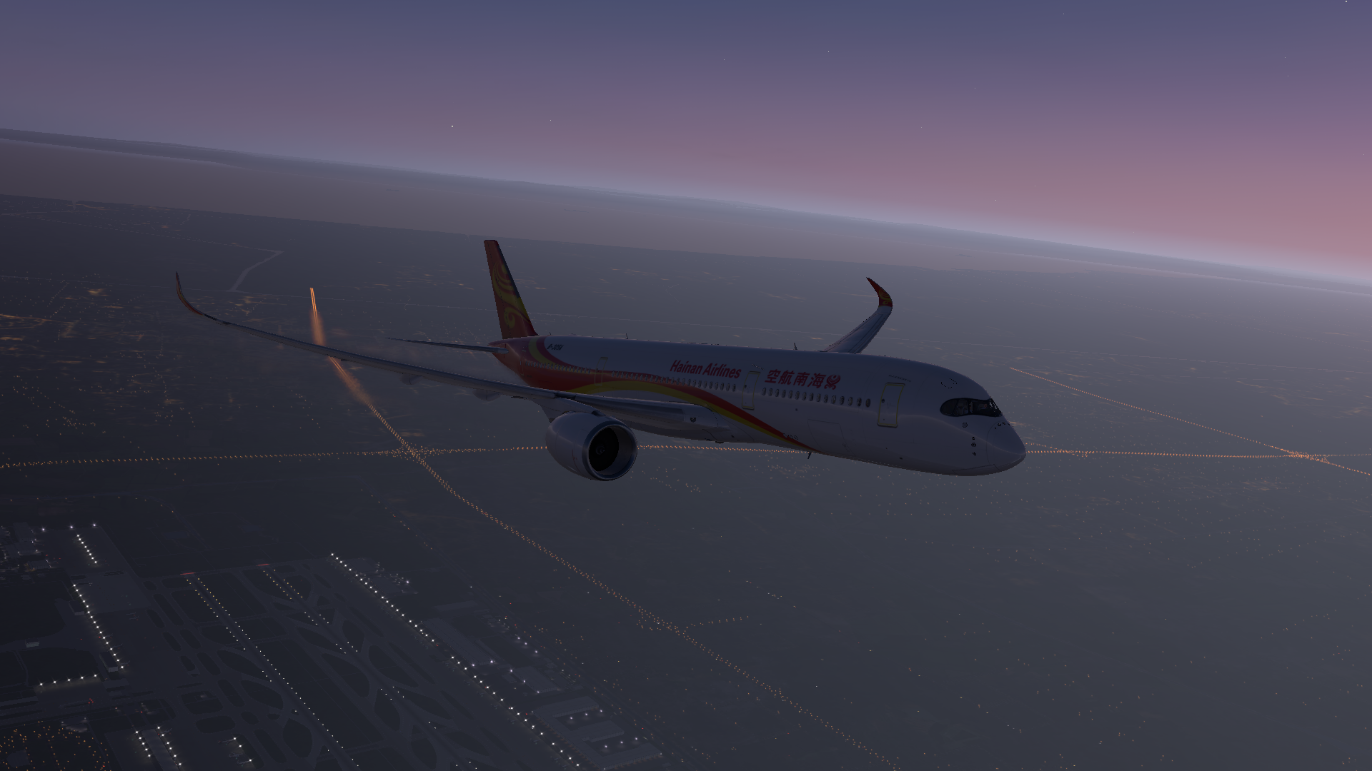 海航A350-2915 