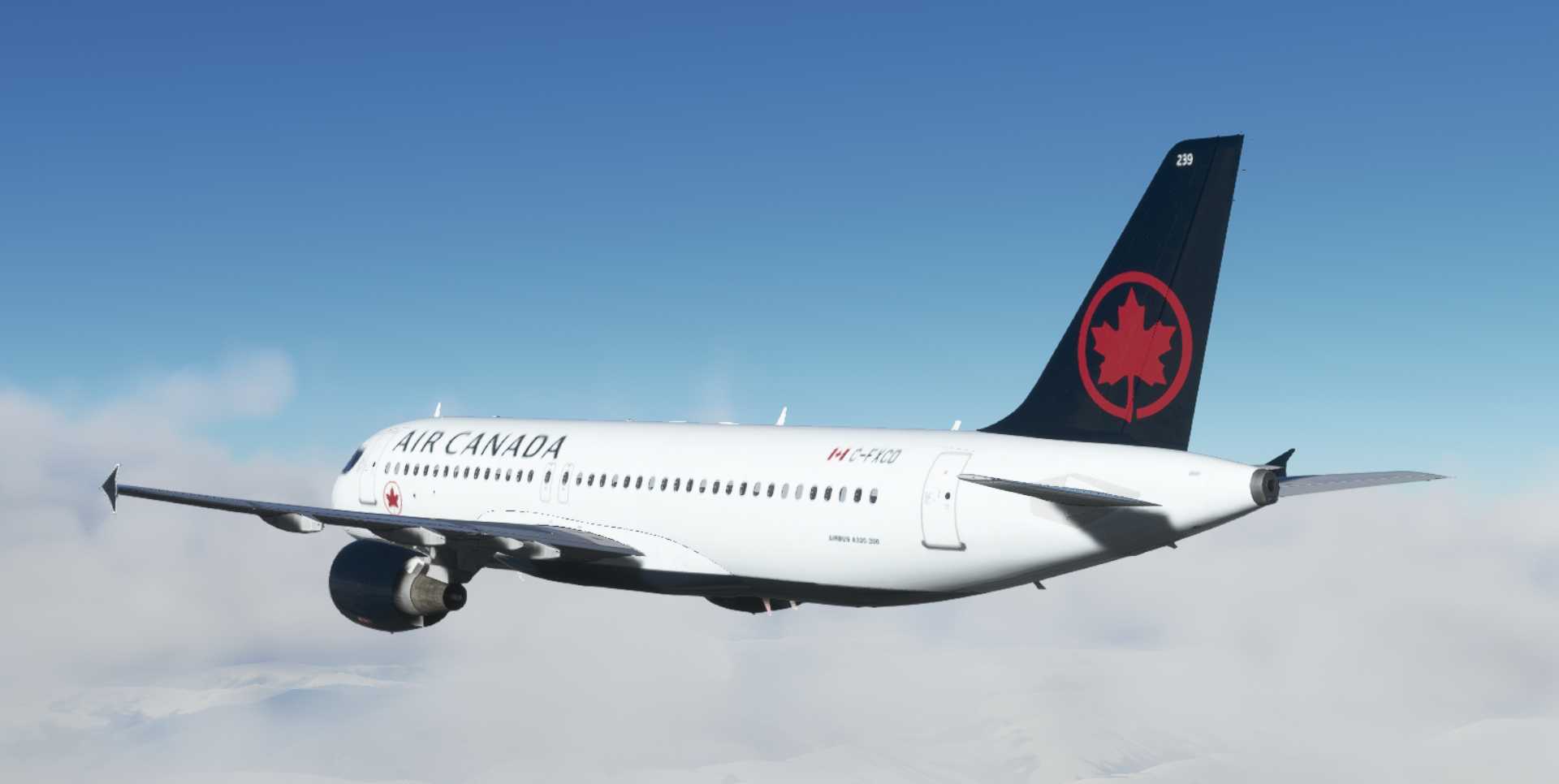 【MSFS】A320ceo CYYC-CYVR-2436 
