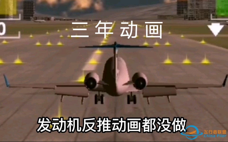 落地太重摔死乘客 史上最吊飞行模拟-1046 