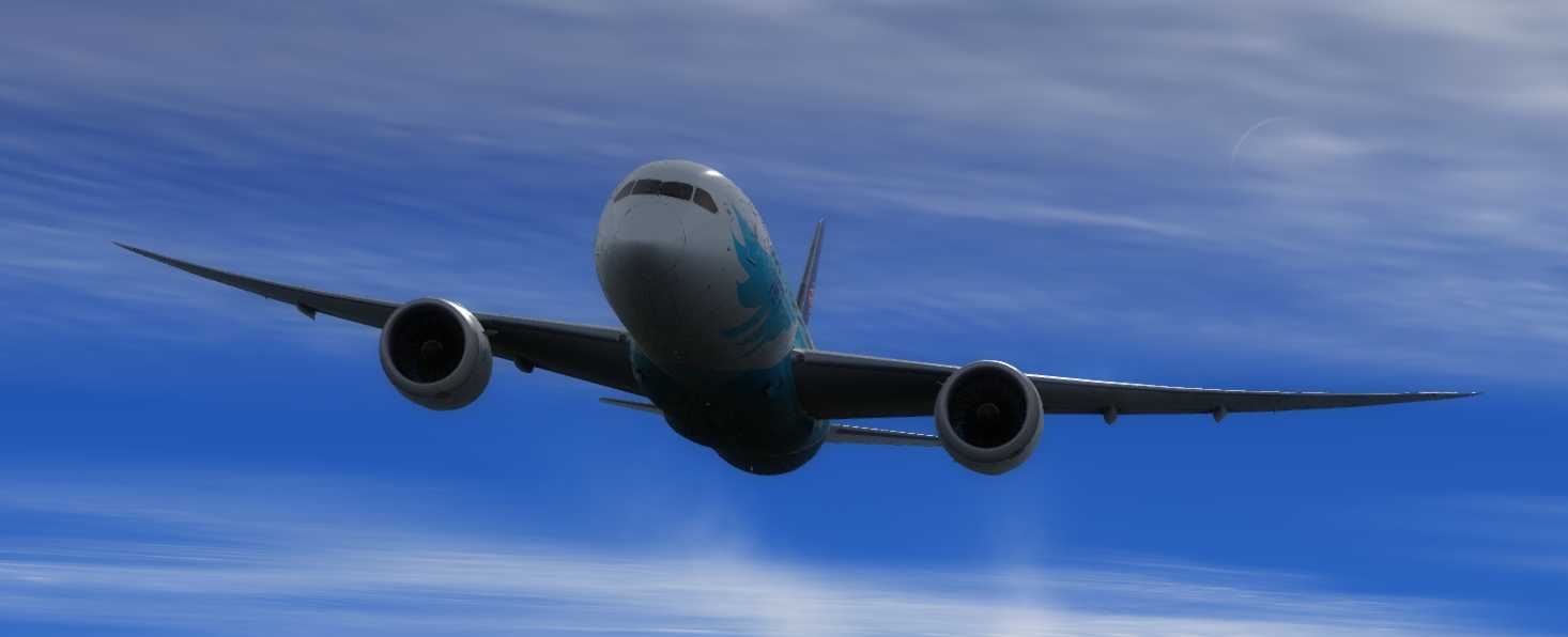 【P3DV4】787-8 ZGSZ-ZSSS-1341 