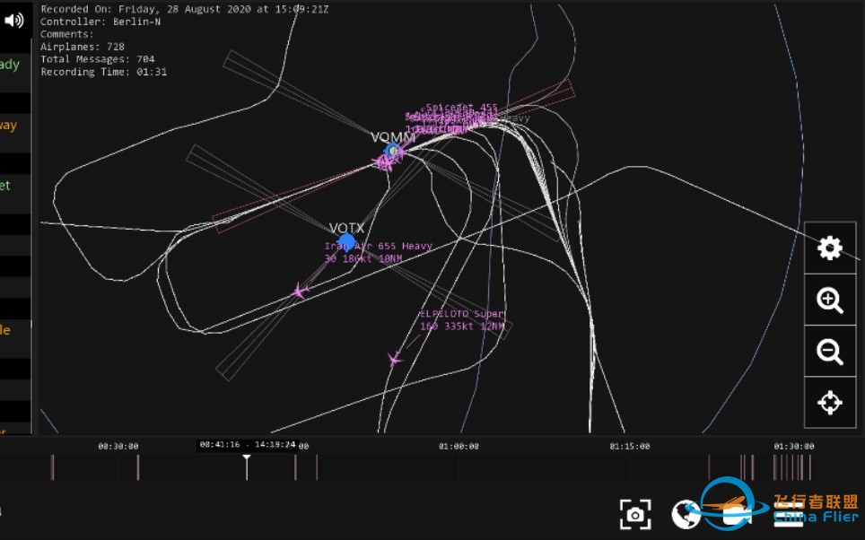 [Infinite Flight][ATC]来到VOMM管制-4988 