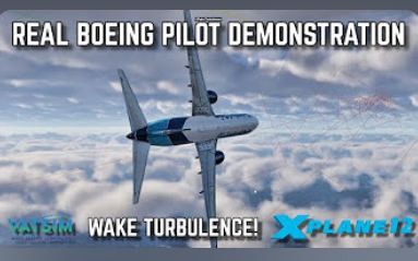 X-Plane12 尾流功能演示【flightdeck2sim】-1589 
