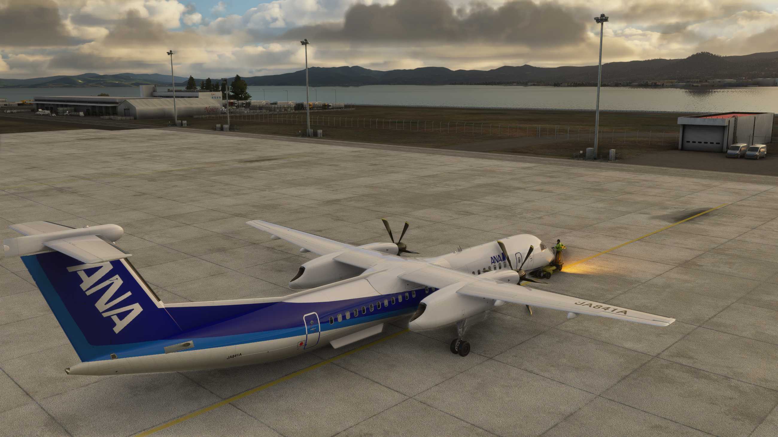 精品航空器 Dash 8 - Q400-3481 