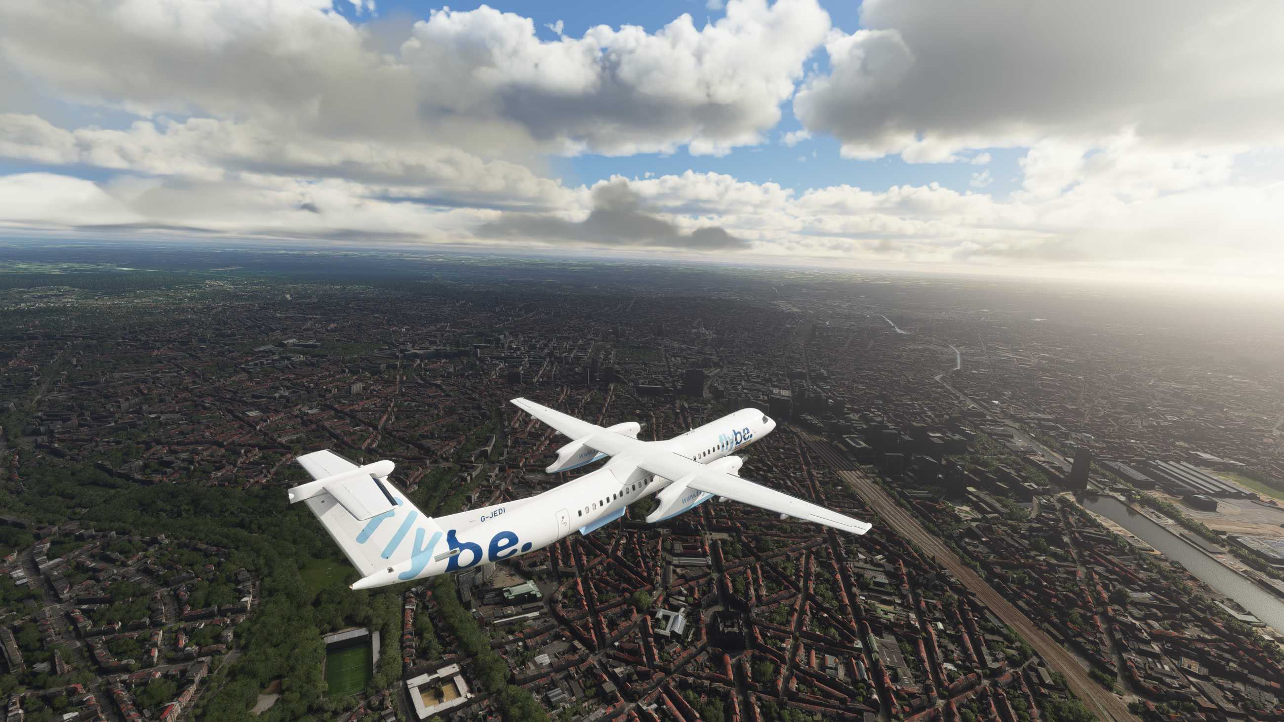 精品航空器 Dash 8 - Q400-3001 