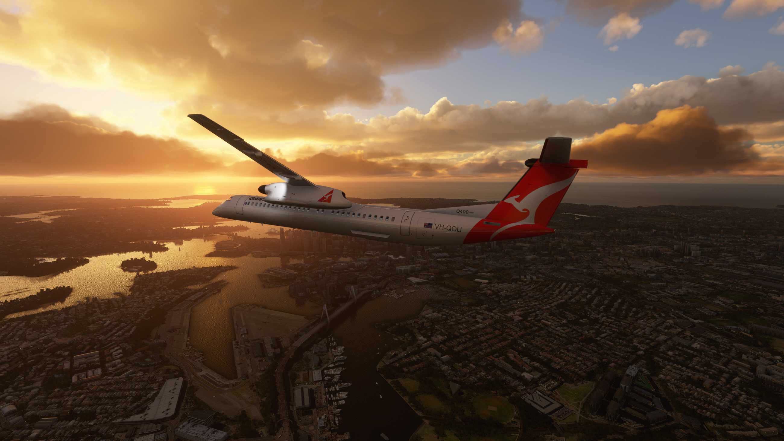精品航空器 Dash 8 - Q400-6662 