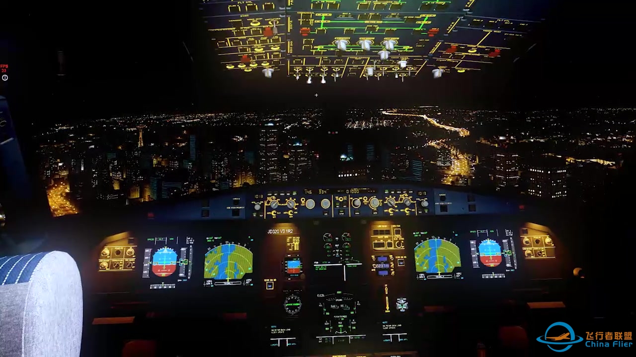 Xplane11+Reshade 超强夜景2-6084 