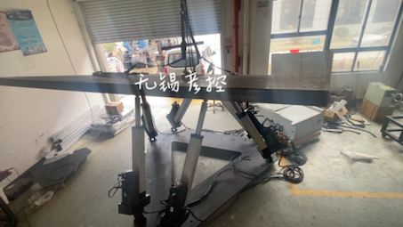 3吨负载六自由度平台，用于真机飞行模拟-3789 