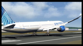 【aerofly fs 2023】美联航787软着陆波音工厂-947 