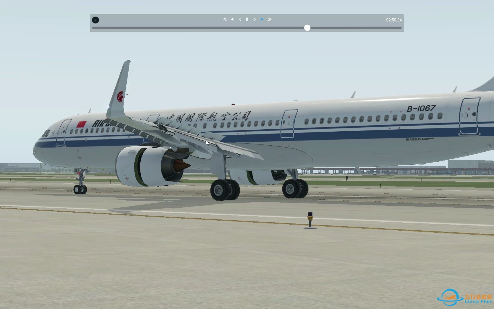 [x-plane11]来自一个萌新的着陆-6201 