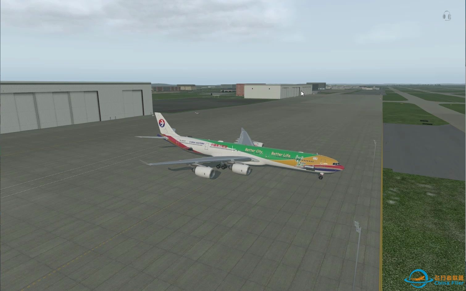 x-plane11  ToLiss  A346   EDDM-UUEE-5102 