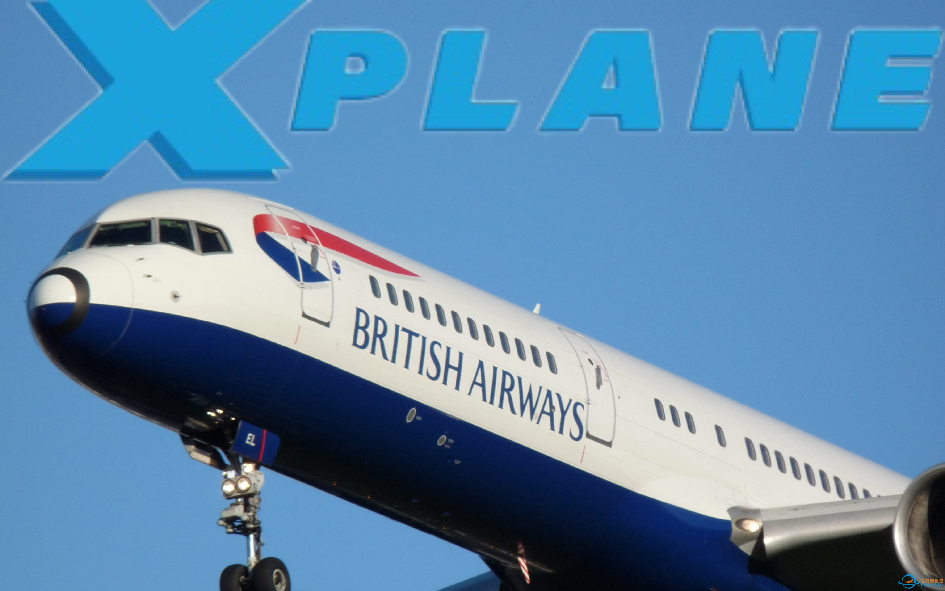 【X-Plane 11】（CFR连飞篇）British Airways B757-200风中摇曳飘进EGPH-2575 