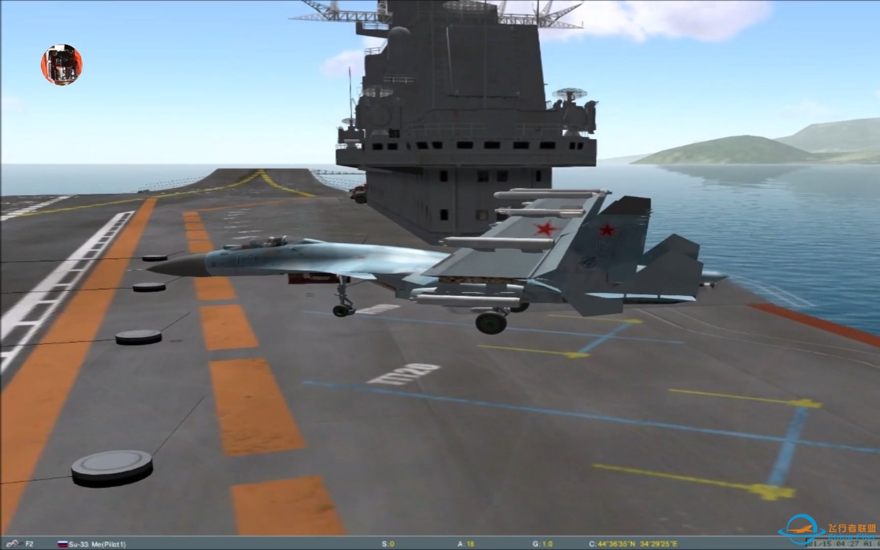 《LOCK ON》速学速战第3期：折叠翼战机空降航母观景之旅-2879 