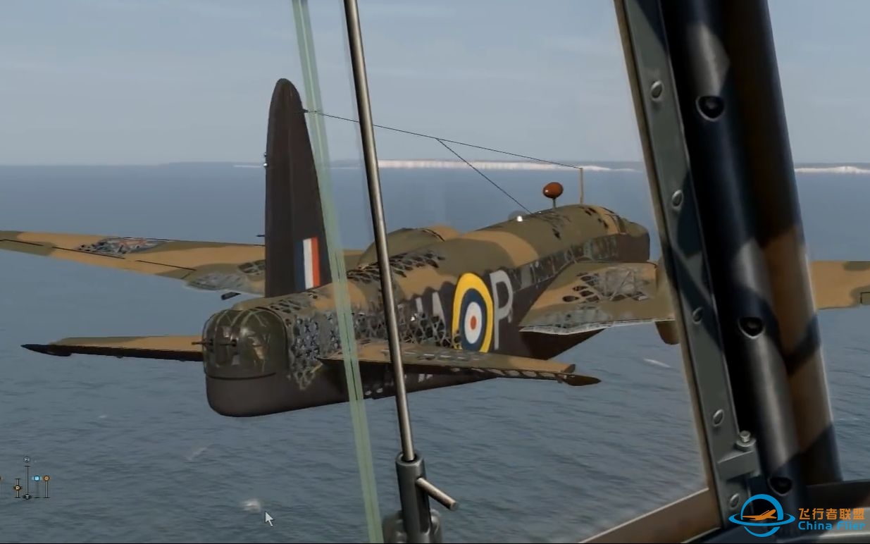 【IL-2 Sturmovik: Cliffs of Dover】—— 被打成筛子的惠灵顿-9192 