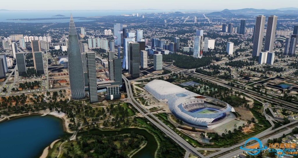 深圳城市地景 | 现已上架CFR商城 | NSSxSS3D | X-Plane11/12-1539 