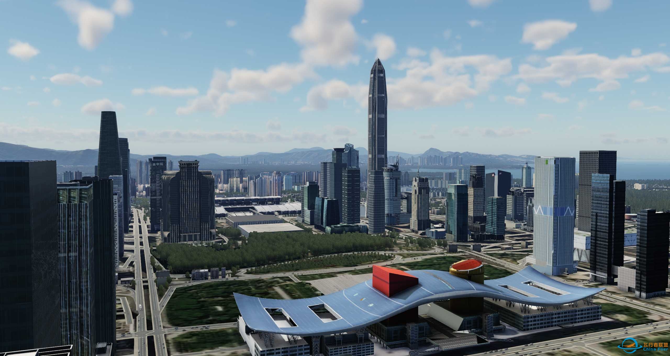 深圳城市地景 | 现已上架CFR商城 | NSSxSS3D | X-Plane11/12-2737 