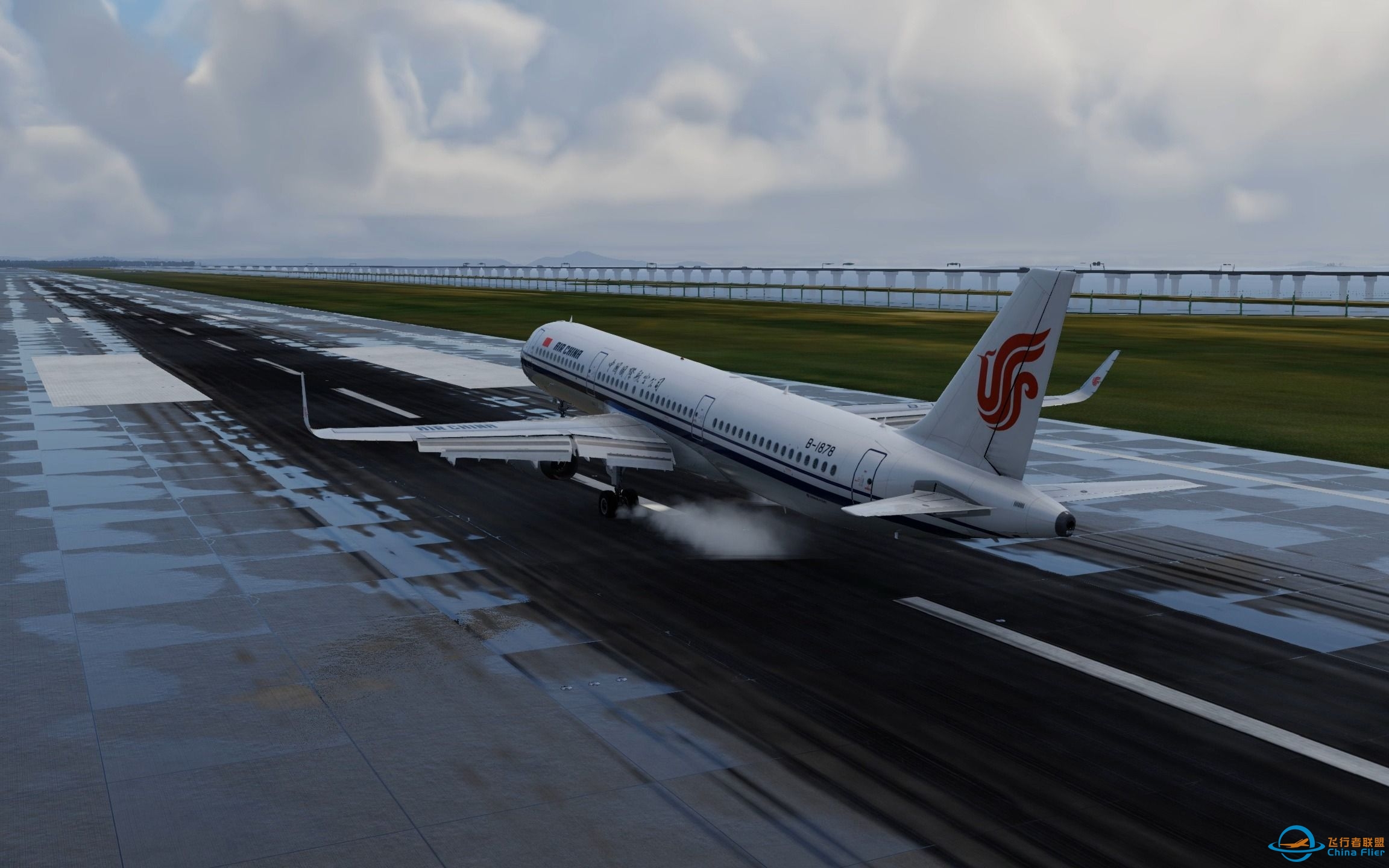 【Xplane12】Toliss A321落地深圳宝安16-6349 