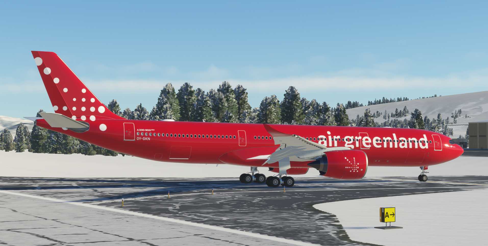 【MSFS】A330-900neo BIKF-BGSF-2568 