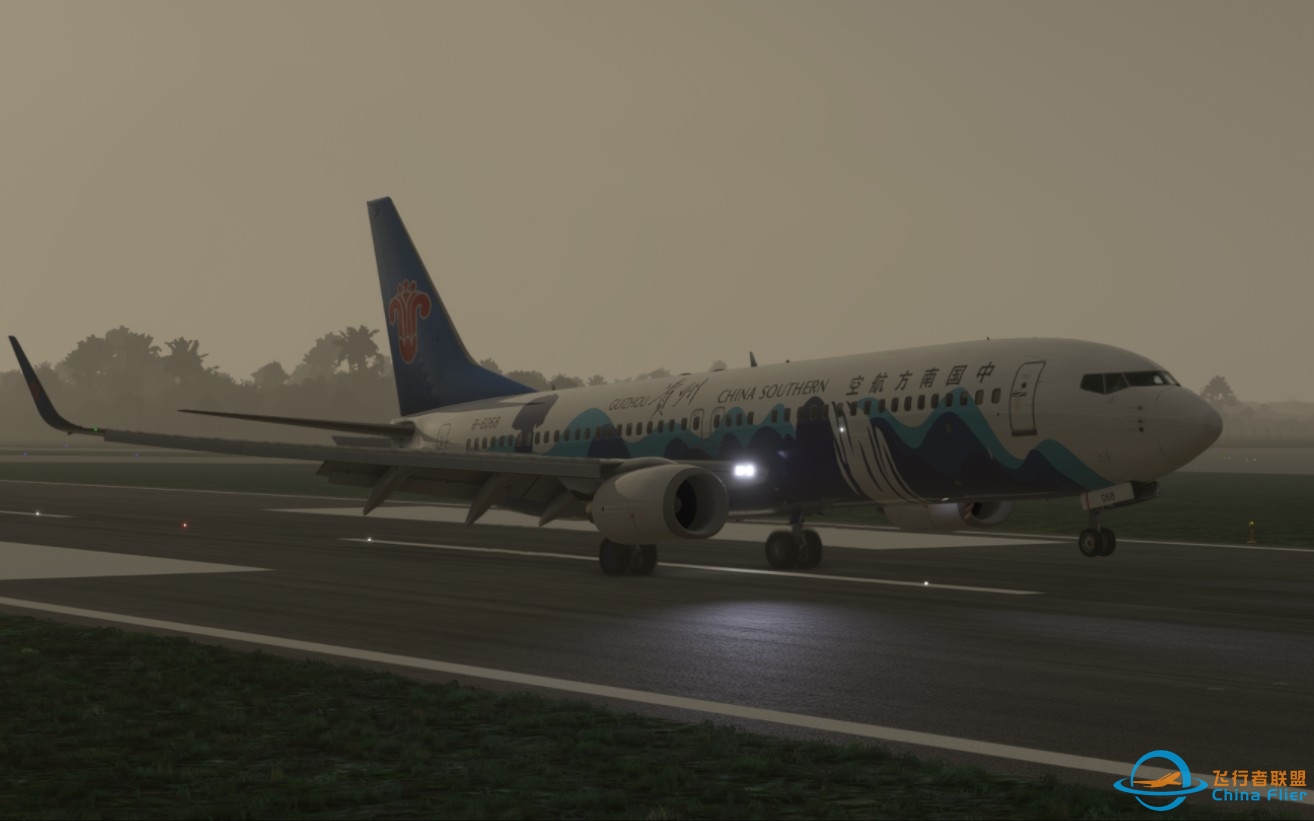模拟飞行2020:业余玩家海口09跑道降落-9678 