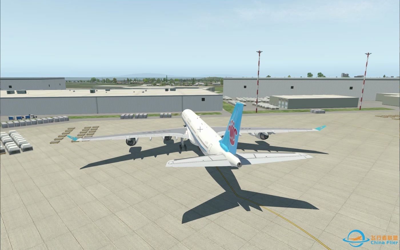 x-plane11  ToLiss  A340-642   RPLL-ZSSS-1029 