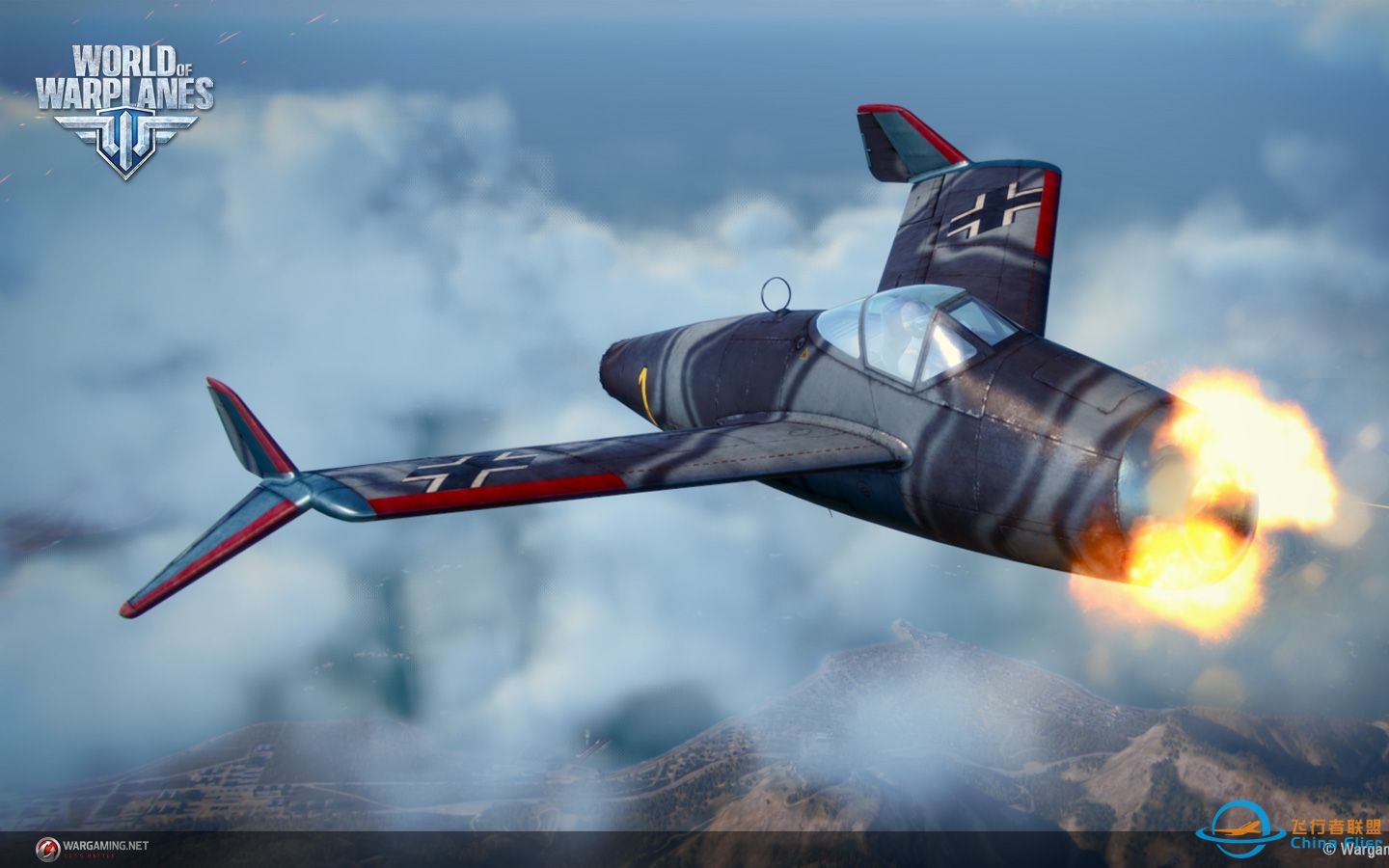 战机世界亚服，德国多用途战斗机BV P.212.03，配备对空火箭弹，简称小青蛙腿，19240分获胜-39 