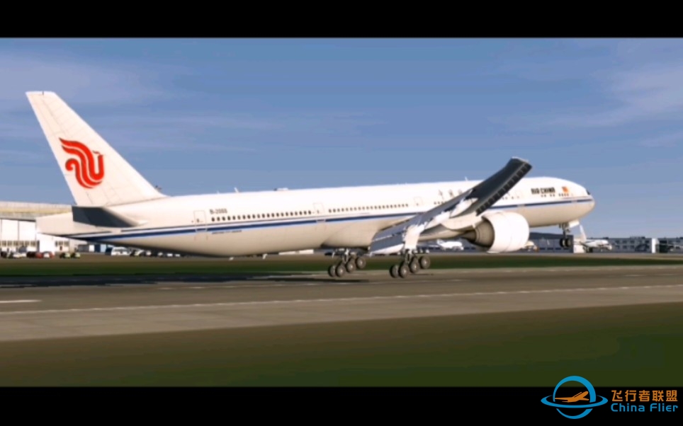 波音777超软着陆-9918 