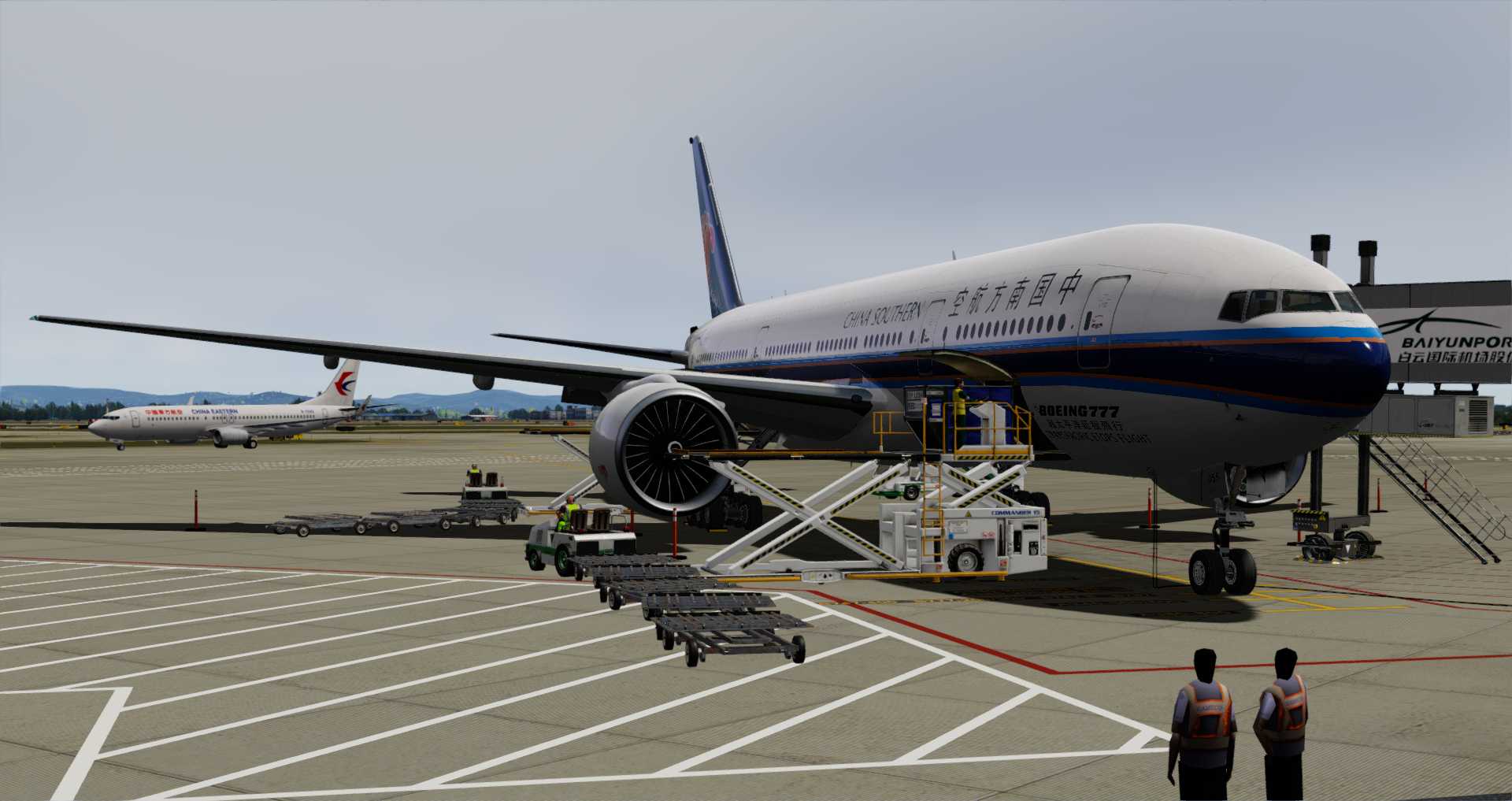 换了新电脑终于可以飞上插件机场了，感动ing。。（多渣.....-6204 