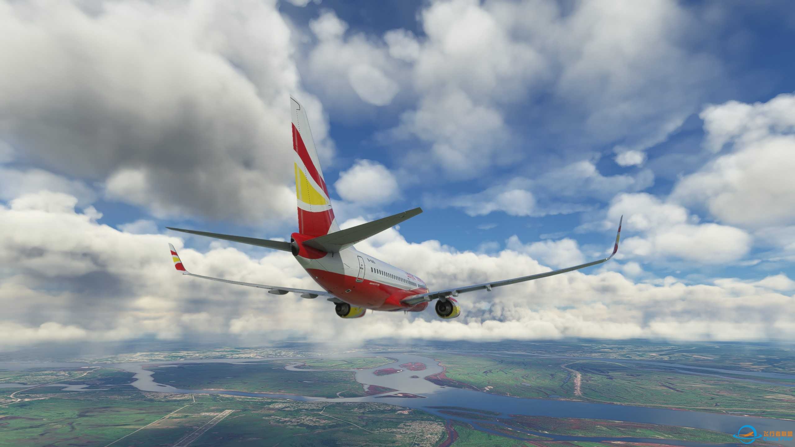 幸运航班，降落在彩虹桥-6875 