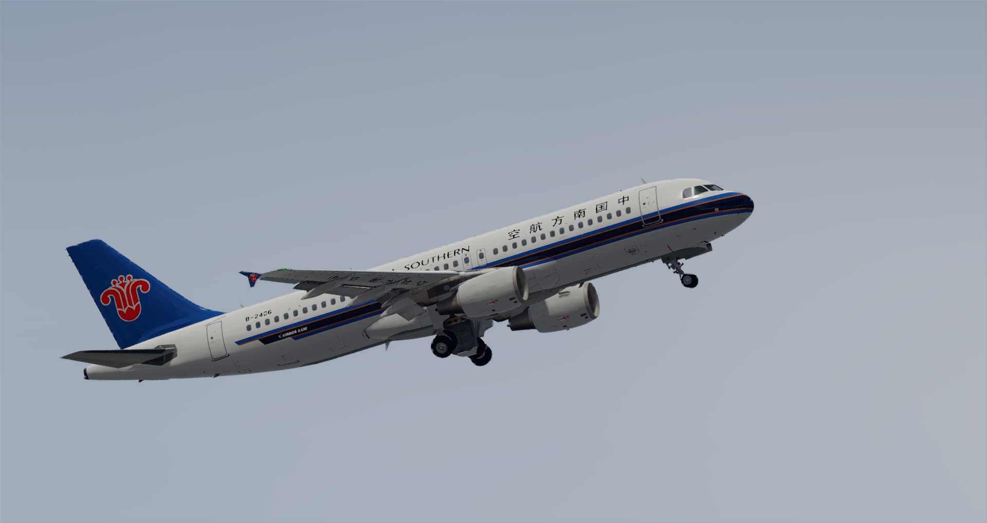 最近在学习A320，先从航线起落开始学（多渣图）-6037 