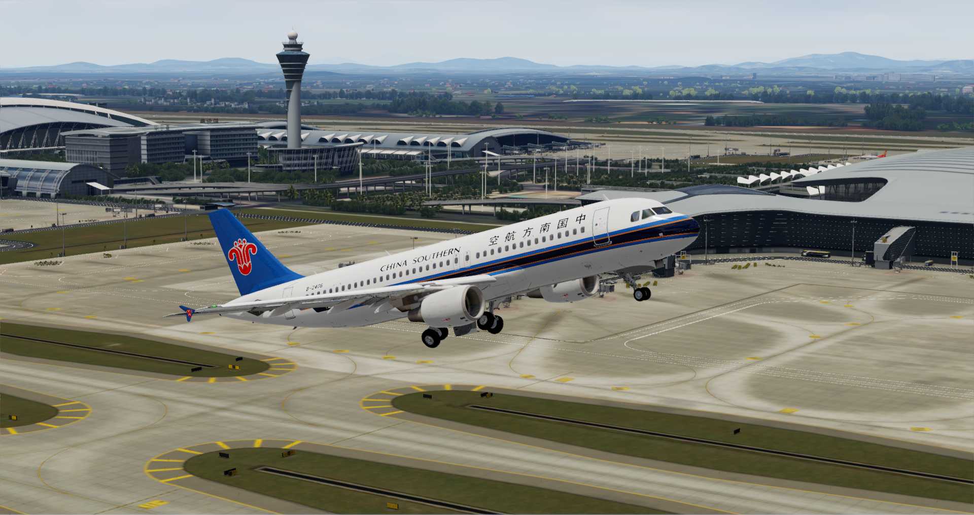 最近在学习A320，先从航线起落开始学（多渣图）-3515 