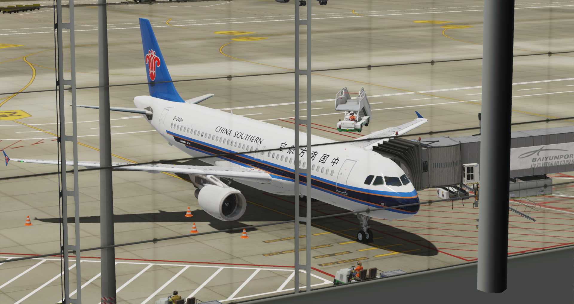 最近在学习A320，先从航线起落开始学（多渣图）-4513 