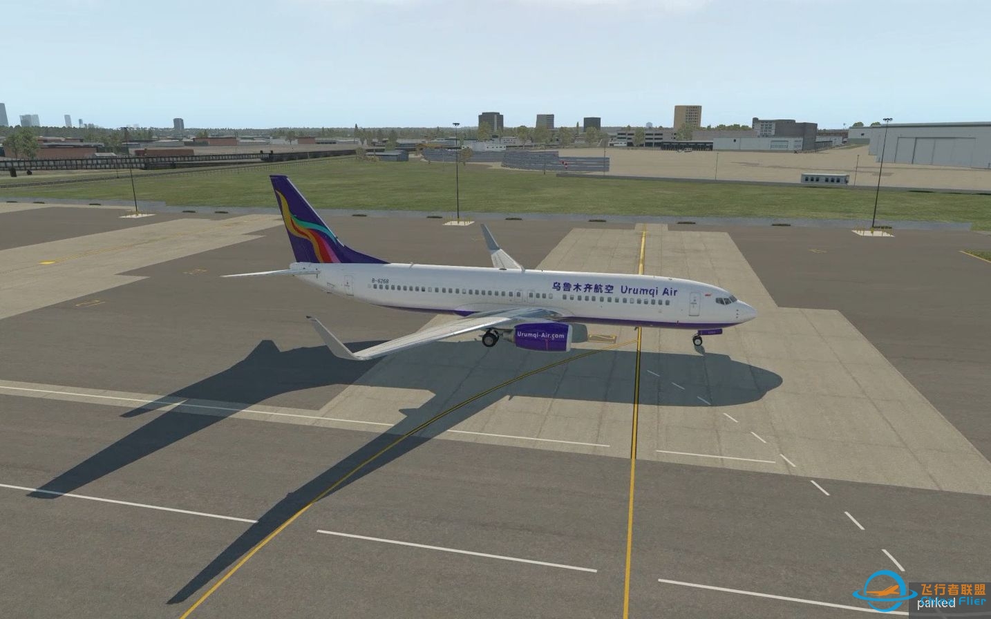 x-plane11  Zibo  737-800X    YSSY-ZSFZ-6556 