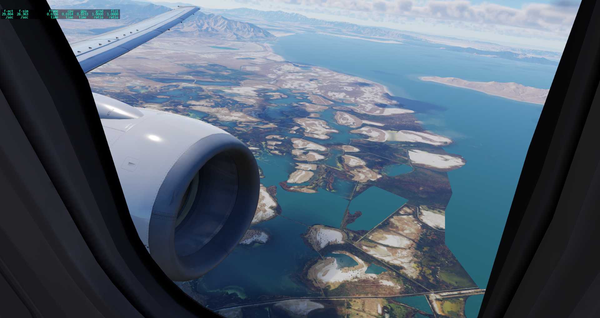 XP12  KSLC-KDEN-KTEX-KLAS-7145 