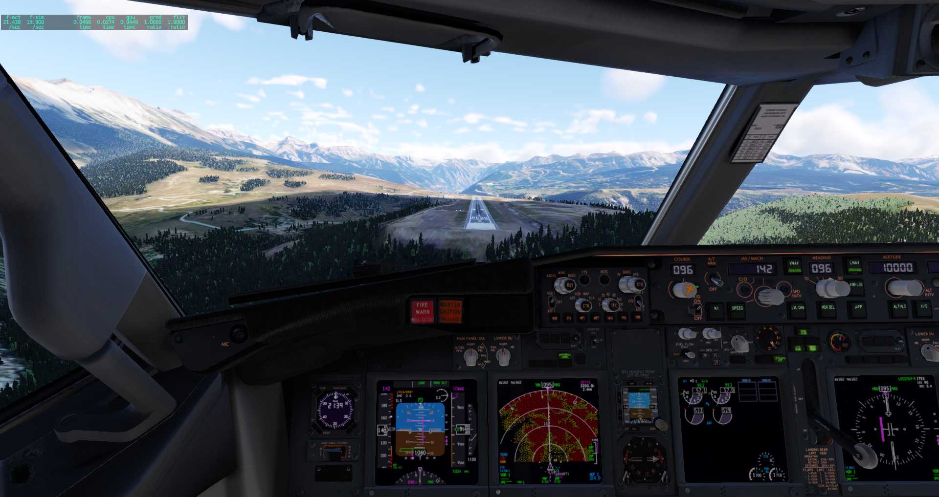 XP12  KSLC-KDEN-KTEX-KLAS-3789 