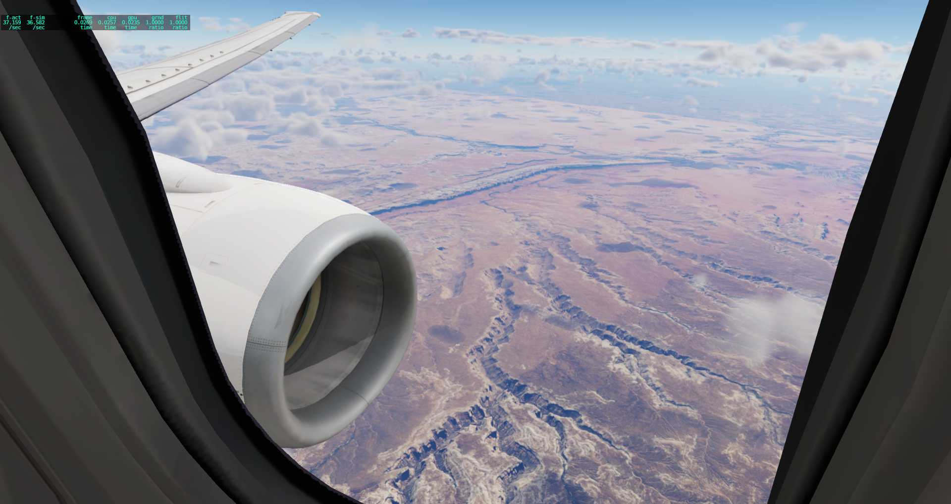 XP12  KSLC-KDEN-KTEX-KLAS-6484 