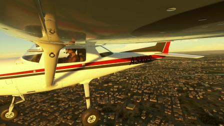 去看埃及金字塔  To see the pyramids of Egypt--msfs2020 discovery-7440 